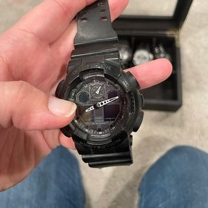 G Shock, Mens Watch Black on Black
